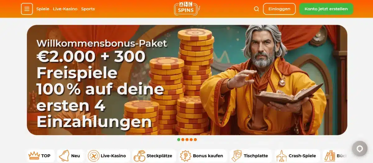 AllSpins Bonus
