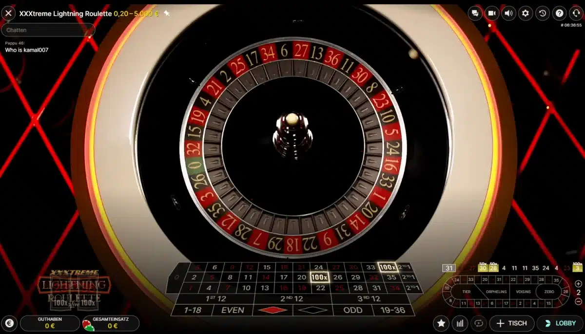 Lightning Roulette